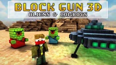 Emulate iPhone app Block Gun 3D: Aliens and Cowboys using MyAndroid