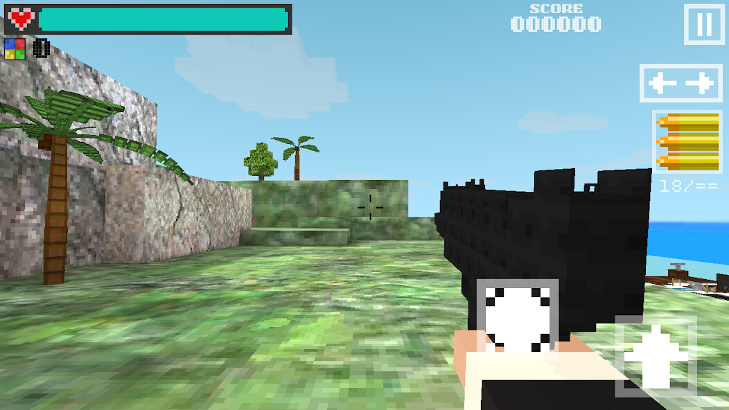 Run android online APK Block Gun 3D: Ghost Ops from MyAndroid or emulate Block Gun 3D: Ghost Ops using MyAndroid