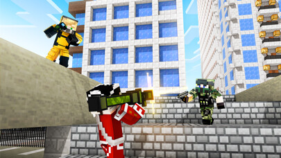 Emulate iPhone app Block Guns: Online Shooter 3D‏ using MyAndroid