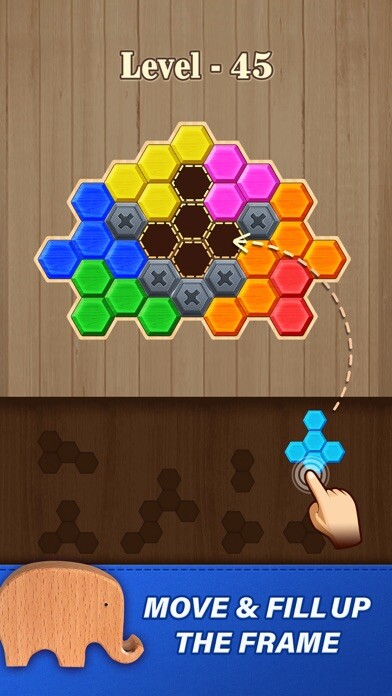 Emulate iPhone app Block Hexa Puzzle: Wooden Game using MyAndroid Emulate iPhone app Block Hexa Puzzle: Wooden Game using MyAndroid