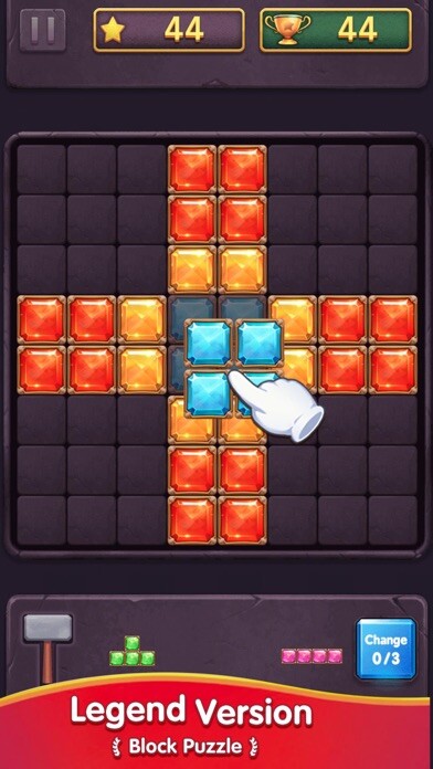 Emulate iPhone app Block Legend - Fun Puzzle Game using MyAndroid Emulate iPhone app Block Legend - Fun Puzzle Game using MyAndroid