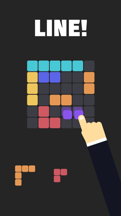 Emulate iPhone app BlockLine! using MyAndroid
