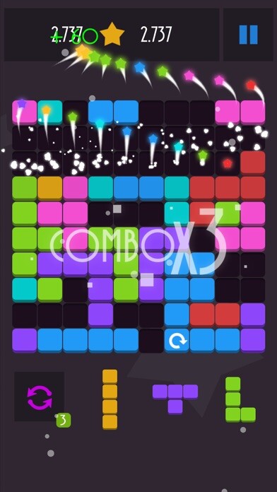 Emulate iPhone app Block Mania Cube 2 using MyAndroid