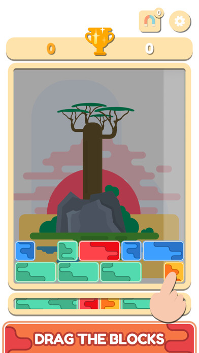 Emulate iPhone app Block Master: Drop Down Puzzle using MyAndroid