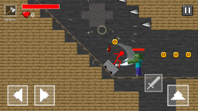 Emulate iPhone app Block Miner Craft World Game using MyAndroid