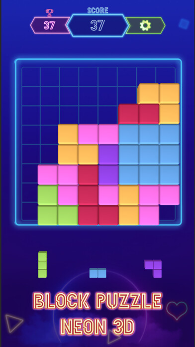 Emulate iPhone app Block Neon 3D using MyAndroid Emulate iPhone app Block Neon 3D using MyAndroid
