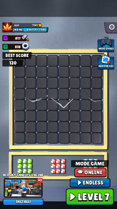 Emulate iPhone app Block Puzzle 3D Online using MyAndroid Emulate iPhone app Block Puzzle 3D Online using MyAndroid