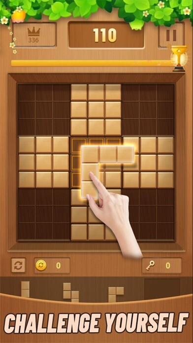 Emulate iPhone app Block puzzle Casual game woody using MyAndroid Emulate iPhone app Block puzzle Casual game woody using MyAndroid