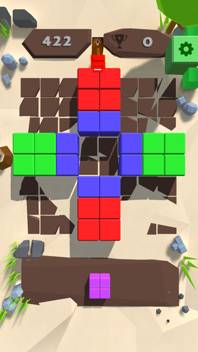 Emulate iPhone app Block Puzzle: Classic 3D using MyAndroid Emulate iPhone app Block Puzzle: Classic 3D using MyAndroid