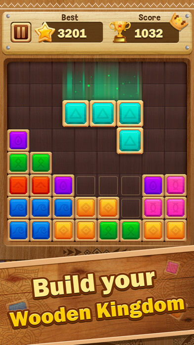 Emulate iPhone app Block Puzzle: Collect Crowns using MyAndroid Emulate iPhone app Block Puzzle: Collect Crowns using MyAndroid