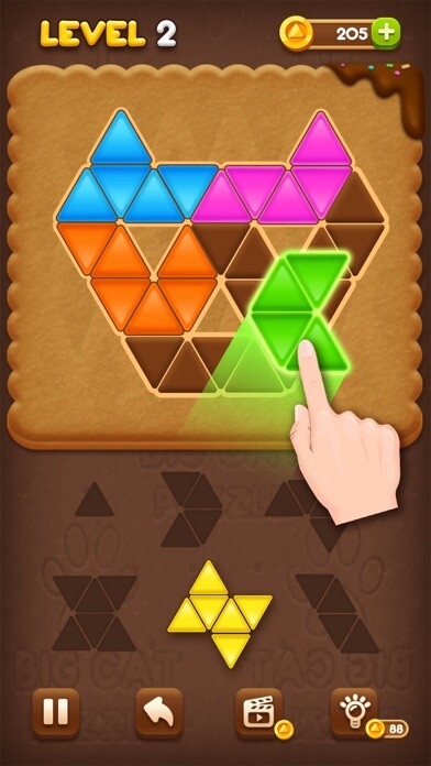 Emulate iPhone app Block Puzzle: Cookie using MyAndroid Emulate iPhone app Block Puzzle: Cookie using MyAndroid