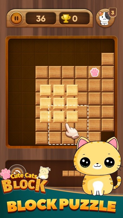 Emulate iPhone app Block Puzzle: Cute Cats using MyAndroid Emulate iPhone app Block Puzzle: Cute Cats using MyAndroid