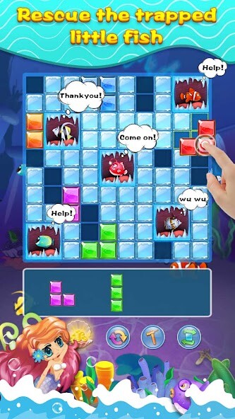 Run android online APK Block Puzzle  Fish Aquarium from MyAndroid or emulate Block Puzzle  Fish Aquarium using MyAndroid