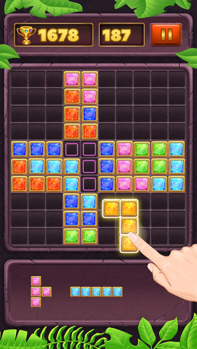 Emulate iPhone app Block Puzzle Game Legend using MyAndroid Emulate iPhone app Block Puzzle Game Legend using MyAndroid
