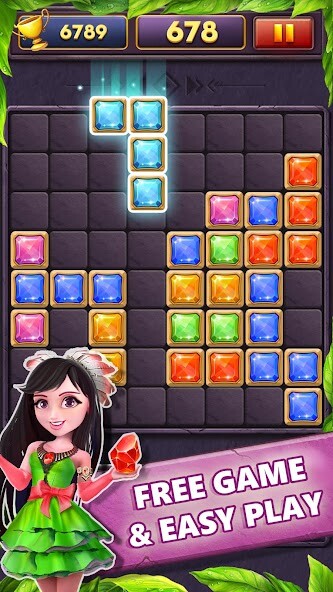 Run android online APK Block Puzzle Gems Classic 1010 from MyAndroid or emulate Block Puzzle Gems Classic 1010 using MyAndroid