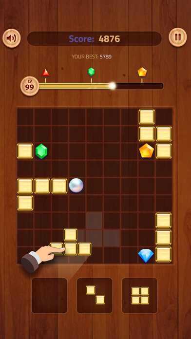 Emulate iPhone app Block Puzzle - Gems Edition using MyAndroid Emulate iPhone app Block Puzzle - Gems Edition using MyAndroid
