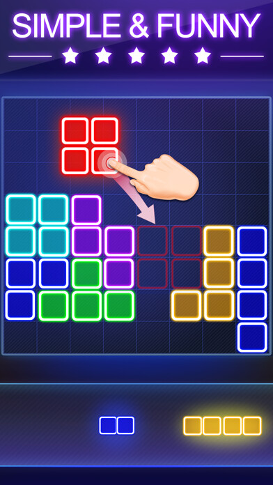 Emulate iPhone app Block Puzzle -Glow Puzzle Game using MyAndroid Emulate iPhone app Block Puzzle -Glow Puzzle Game using MyAndroid