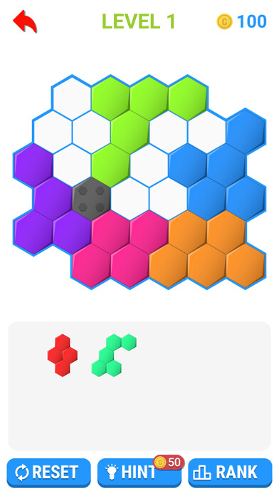 Emulate iPhone app Block Puzzle - Hexagon Tangram using MyAndroid Emulate iPhone app Block Puzzle - Hexagon Tangram using MyAndroid