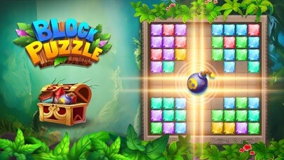 Emulate iPhone app Block Puzzle-Jewels Jungle using MyAndroid Emulate iPhone app Block Puzzle-Jewels Jungle using MyAndroid