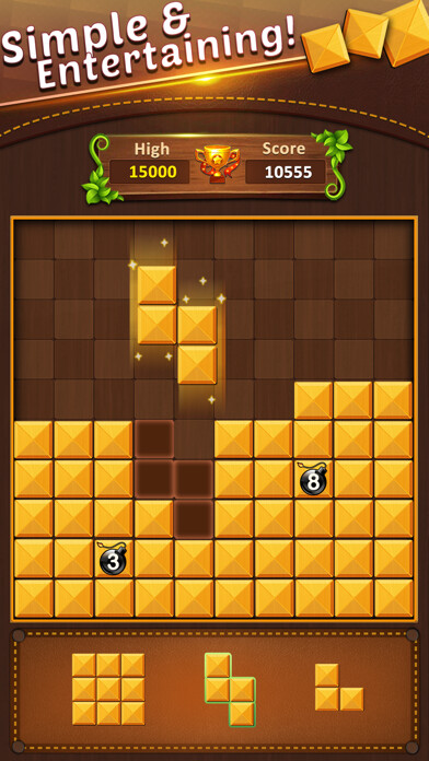 Emulate iPhone app Block Puzzle - Junglewood using MyAndroid Emulate iPhone app Block Puzzle - Junglewood using MyAndroid