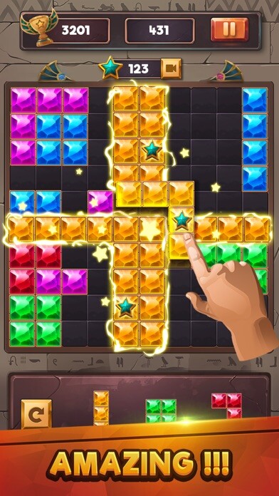 Emulate iPhone app Block Puzzle Legend 2020 using MyAndroid Emulate iPhone app Block Puzzle Legend 2020 using MyAndroid