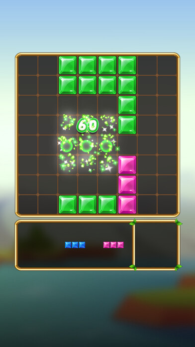 Emulate iPhone app Block Puzzle of Glow Style using MyAndroid Emulate iPhone app Block Puzzle of Glow Style using MyAndroid