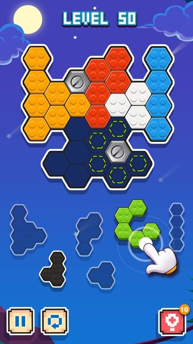 Emulate iPhone app Block Puzzle Pixel using MyAndroid Emulate iPhone app Block Puzzle Pixel using MyAndroid