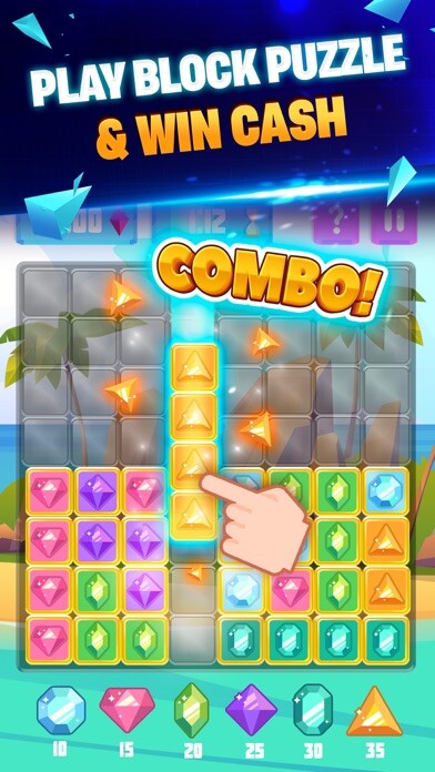 Emulate iPhone app Block Puzzle: Real Money Games using MyAndroid Emulate iPhone app Block Puzzle: Real Money Games using MyAndroid