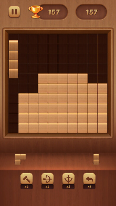 Emulate iPhone app Block Puzzle Wood: Brain Game using MyAndroid