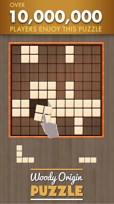 Emulate iPhone app Block Puzzle Woody Origin using MyAndroid