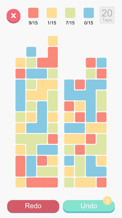 Emulate iPhone app Blocks And Taps - Brain puzzle using MyAndroid Emulate iPhone app Blocks And Taps - Brain puzzle using MyAndroid