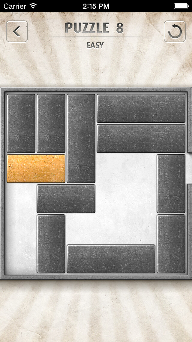 Emulate iPhone app Blocks FREE - addictive puzzle game using MyAndroid