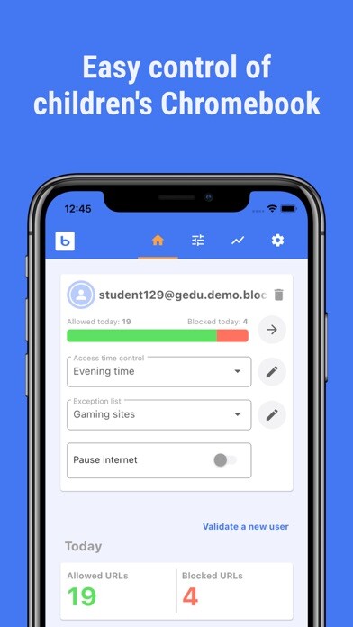 Emulate iPhone app Blocksi Parent using MyAndroid Emulate iPhone app Blocksi Parent using MyAndroid