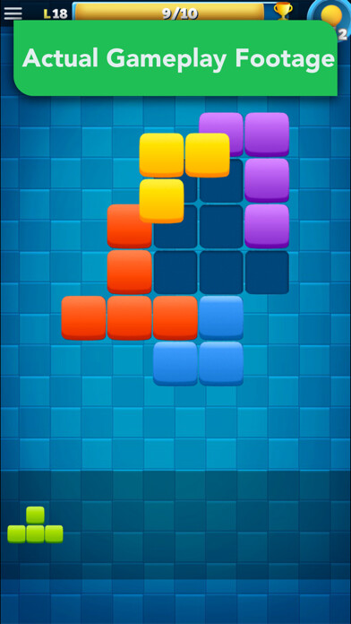 Emulate iPhone app Blocks Master using MyAndroid