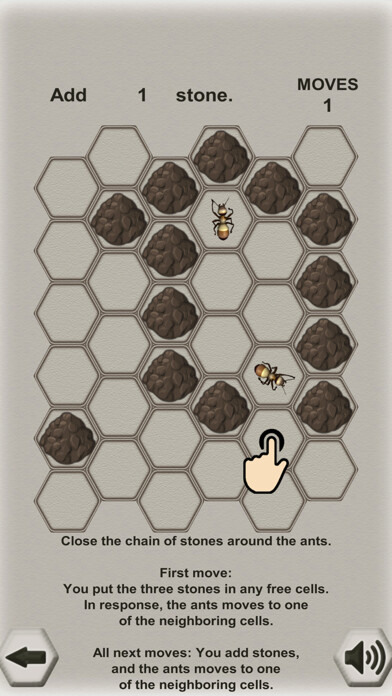 Emulate iPhone app Block The Ants using MyAndroid Emulate iPhone app Block The Ants using MyAndroid