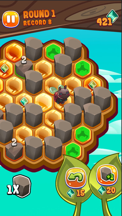 Emulate iPhone app Block the Maze - Brain Puzzle using MyAndroid