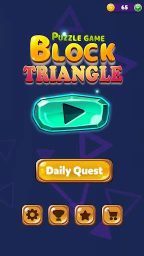Run android online APK Block Triangle: Hexa Puzzle from MyAndroid or emulate Block Triangle: Hexa Puzzle using MyAndroid