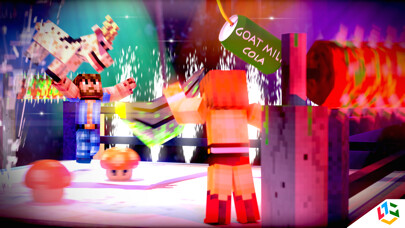 Emulate iPhone app Block Wrestling Mania 3D - FREE Endless Wrestle Game in Cube world using MyAndroid
