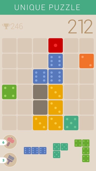 Emulate iPhone app Blocky 6 - Endless Tile-Matching Puzzle using MyAndroid