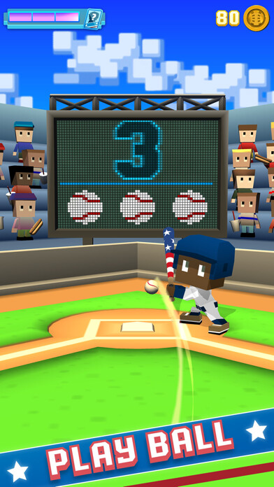 Emulate iPhone app Blocky Baseball: Home Run Hero using MyAndroid Emulate iPhone app Blocky Baseball: Home Run Hero using MyAndroid