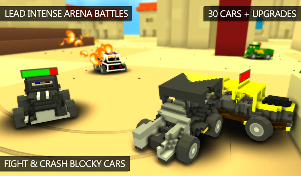 Emulate iPhone app Blocky Demolition Derby using MyAndroid