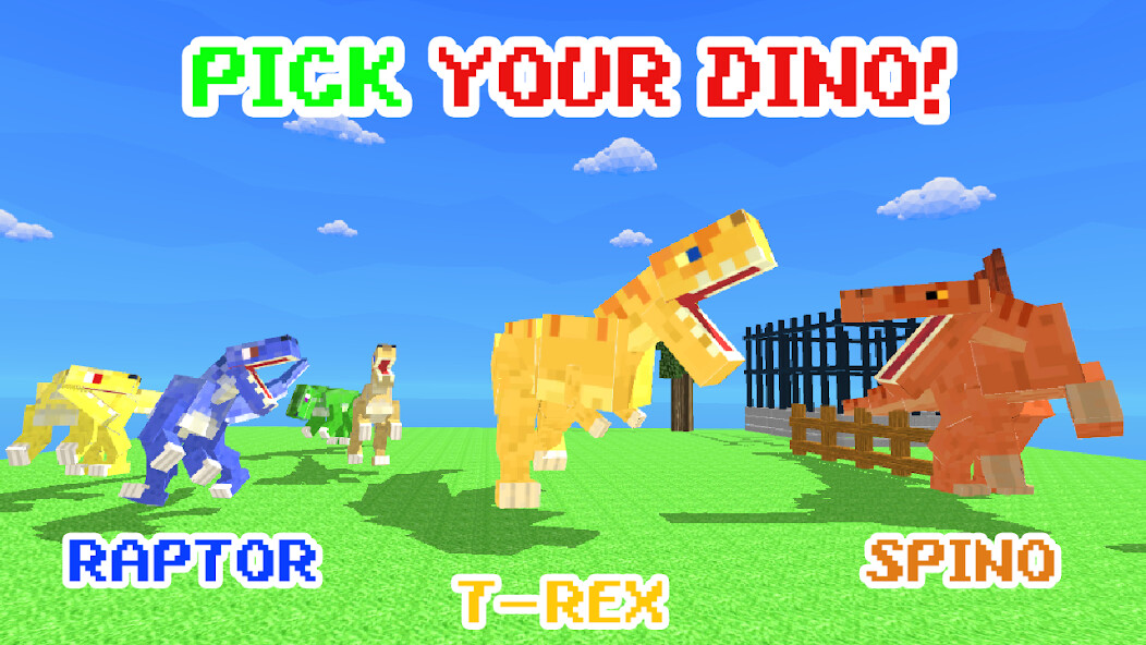 Run android online APK Blocky Dino Park: Apex Predator Arena from MyAndroid or emulate Blocky Dino Park: Apex Predator Arena using MyAndroid