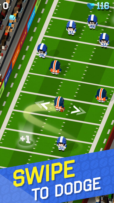 Emulate iPhone app Blocky Football using MyAndroid