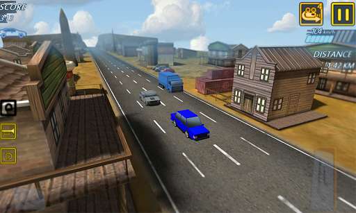 Emulate Android APK Blocky Highway Roads Racer 3D