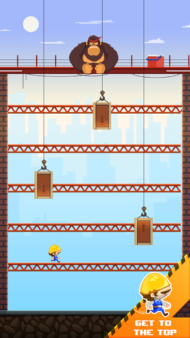 Emulate iPhone app Blocky Kong - Retro Arcade Fun using MyAndroid Emulate iPhone app Blocky Kong - Retro Arcade Fun using MyAndroid