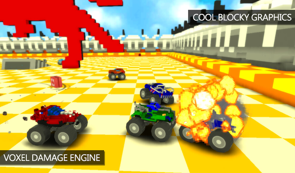 Emulate Android APK Blocky Monster Truck Demolition Derby Emulate Android APK Blocky Monster Truck Demolition Derby