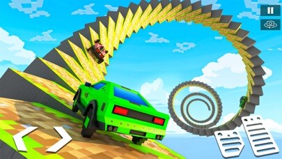 Emulate iPhone app Blocky Racing: Mega Ramps using MyAndroid Emulate iPhone app Blocky Racing: Mega Ramps using MyAndroid