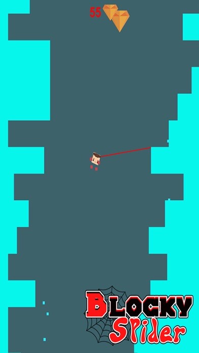 Emulate iPhone app Blocky Spider - Free 3D Tower Blocks Addictive Endless Game using MyAndroid