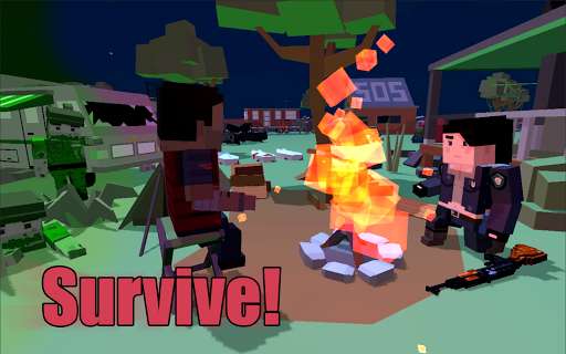 Run android online APK Blocky Zombie Survival from MyAndroid or emulate Blocky Zombie Survival using MyAndroid