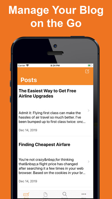 Emulate iPhone app Blog for Blogger using MyAndroid Emulate iPhone app Blog for Blogger using MyAndroid